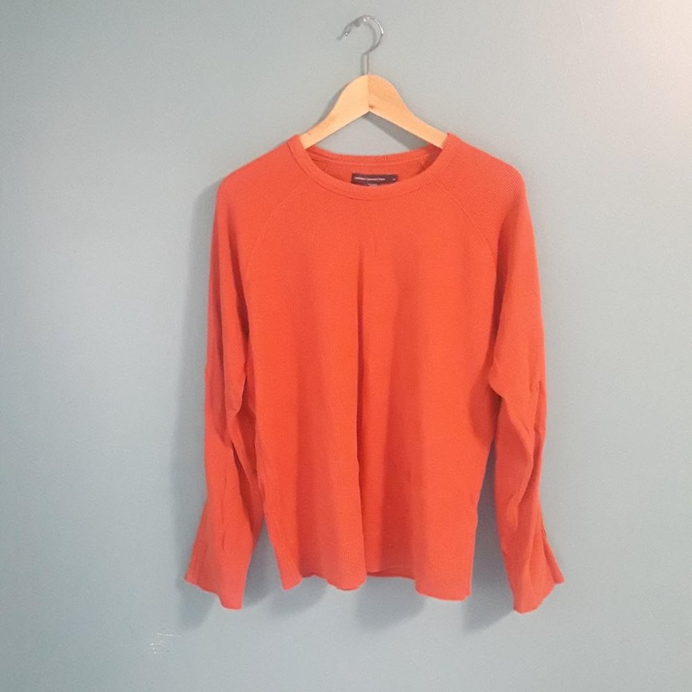 French Connection Waffle Knit Pullover